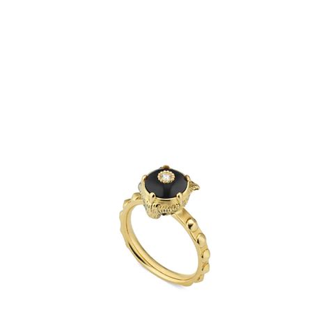 Gucci Le Marché Des Merveilles Black Onyx and Diamond